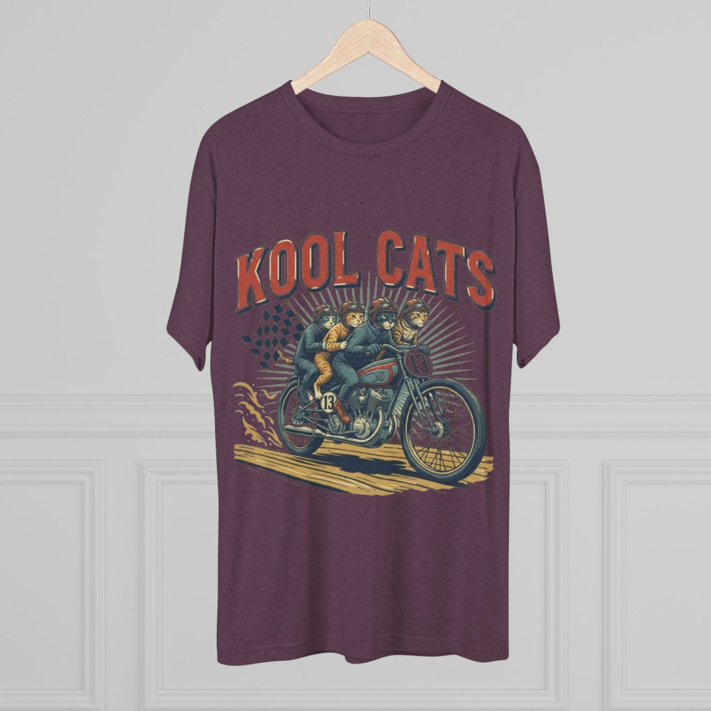 Kool Cats Vintage Motorcycle Tee