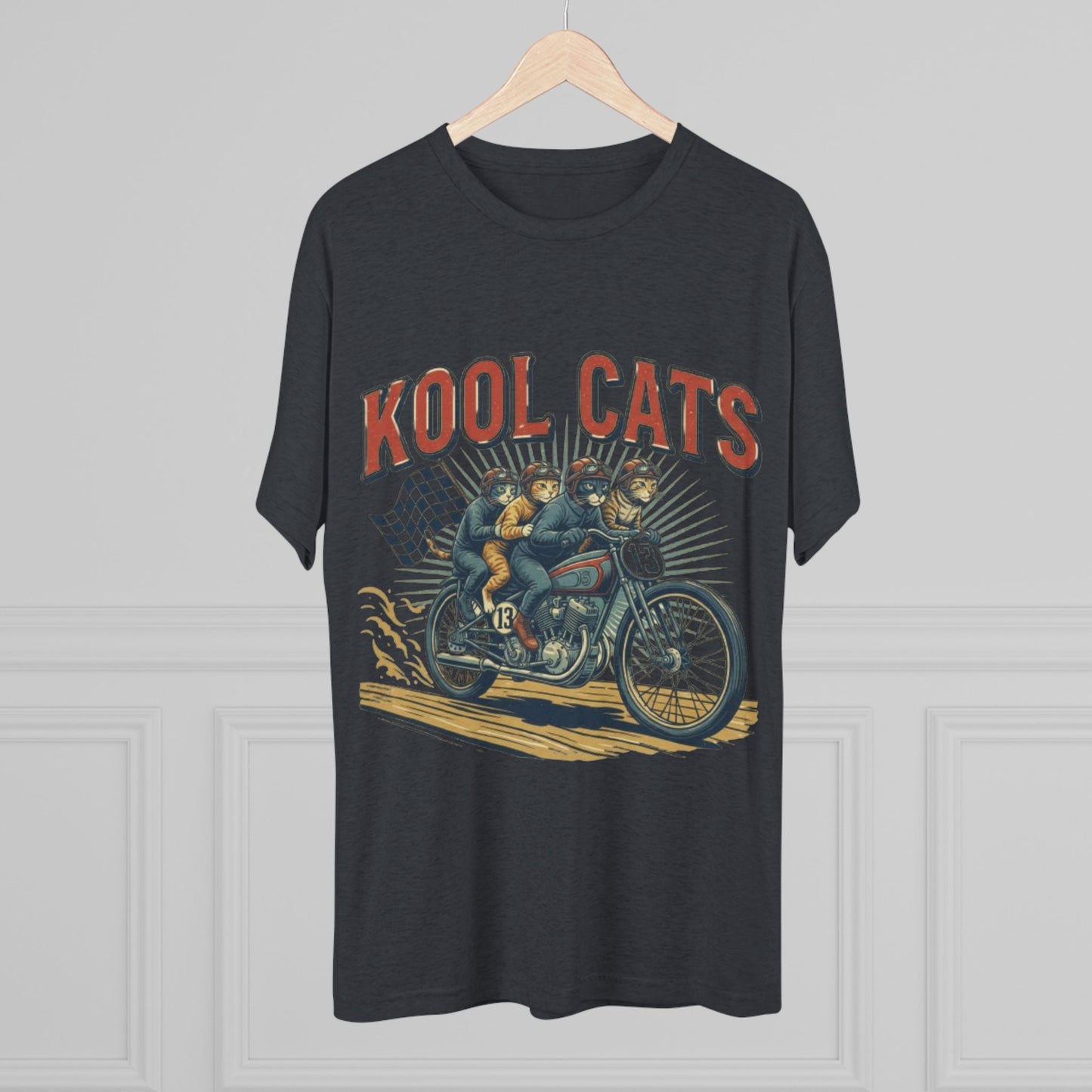 Kool Cats Vintage Motorcycle Tee
