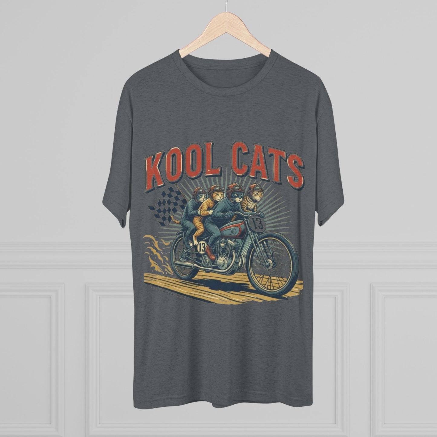 Kool Cats Vintage Motorcycle Tee
