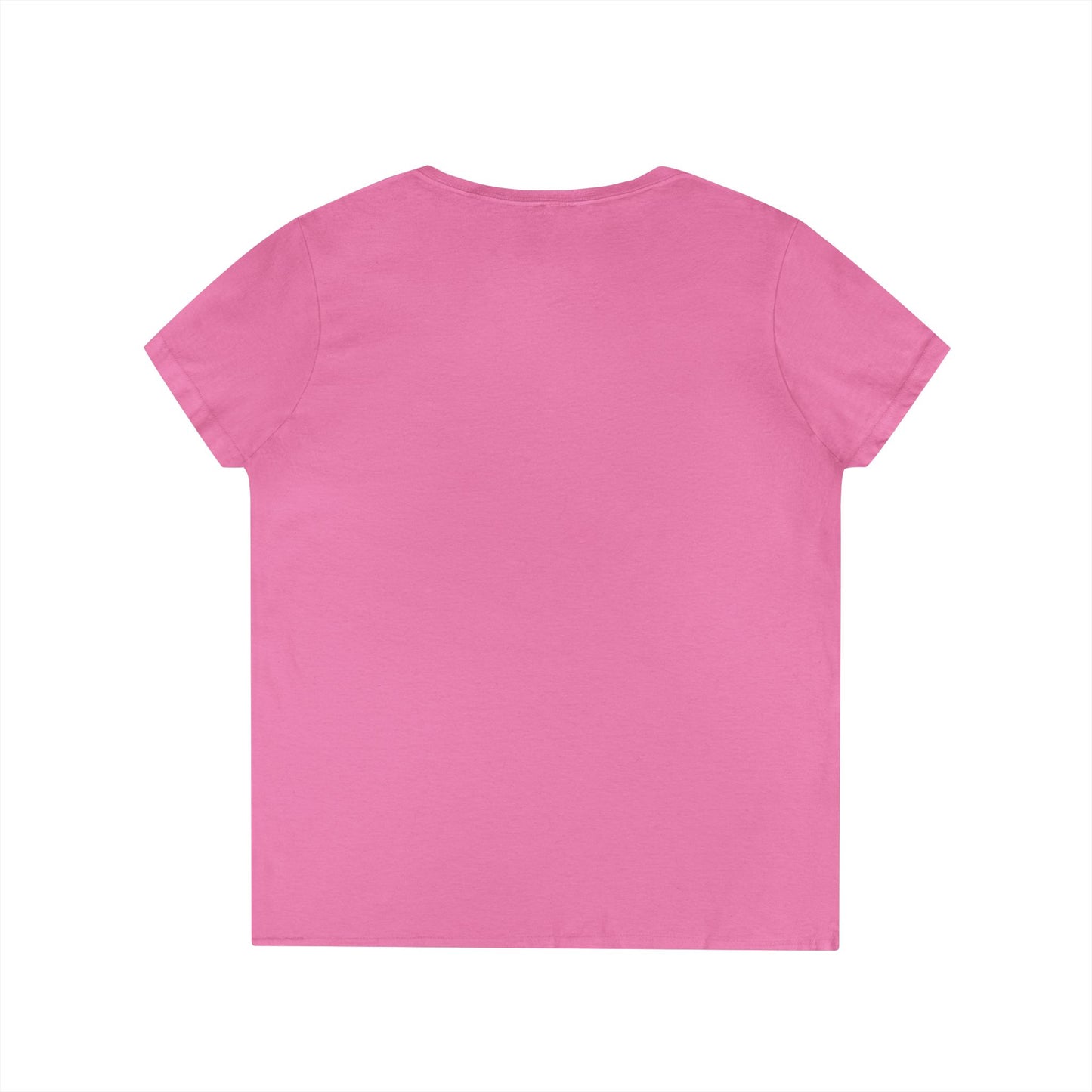 Candy V-Cut T-Shirt - Premium Women’s Slim Fit Jersey