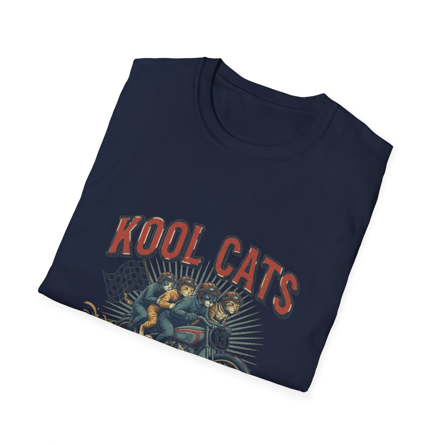 Kool Cats Racing Team T-Shirt — Official Vintage Motorcycle Racing Tee