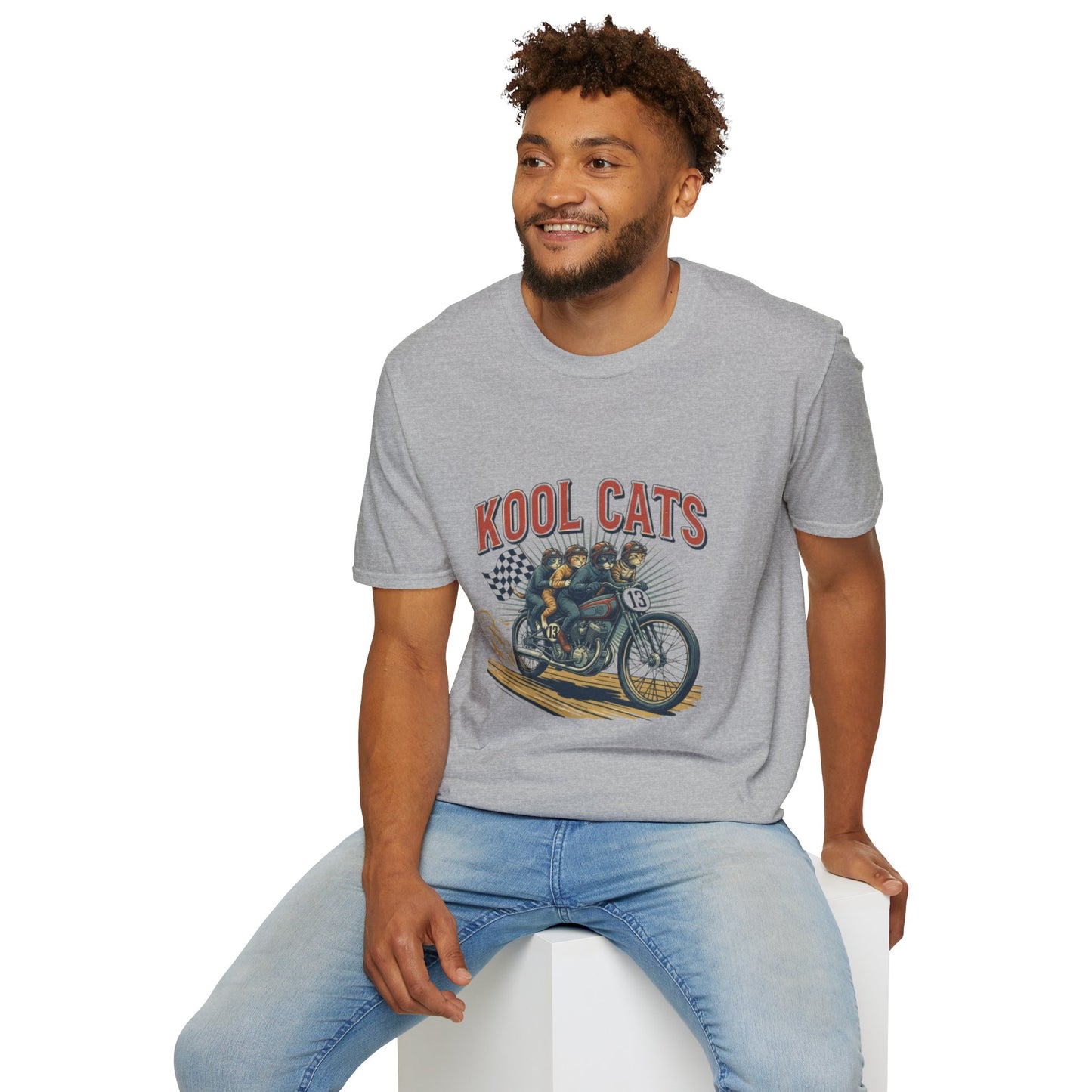 Kool Cats Racing Team T-Shirt — Official Vintage Motorcycle Racing Tee