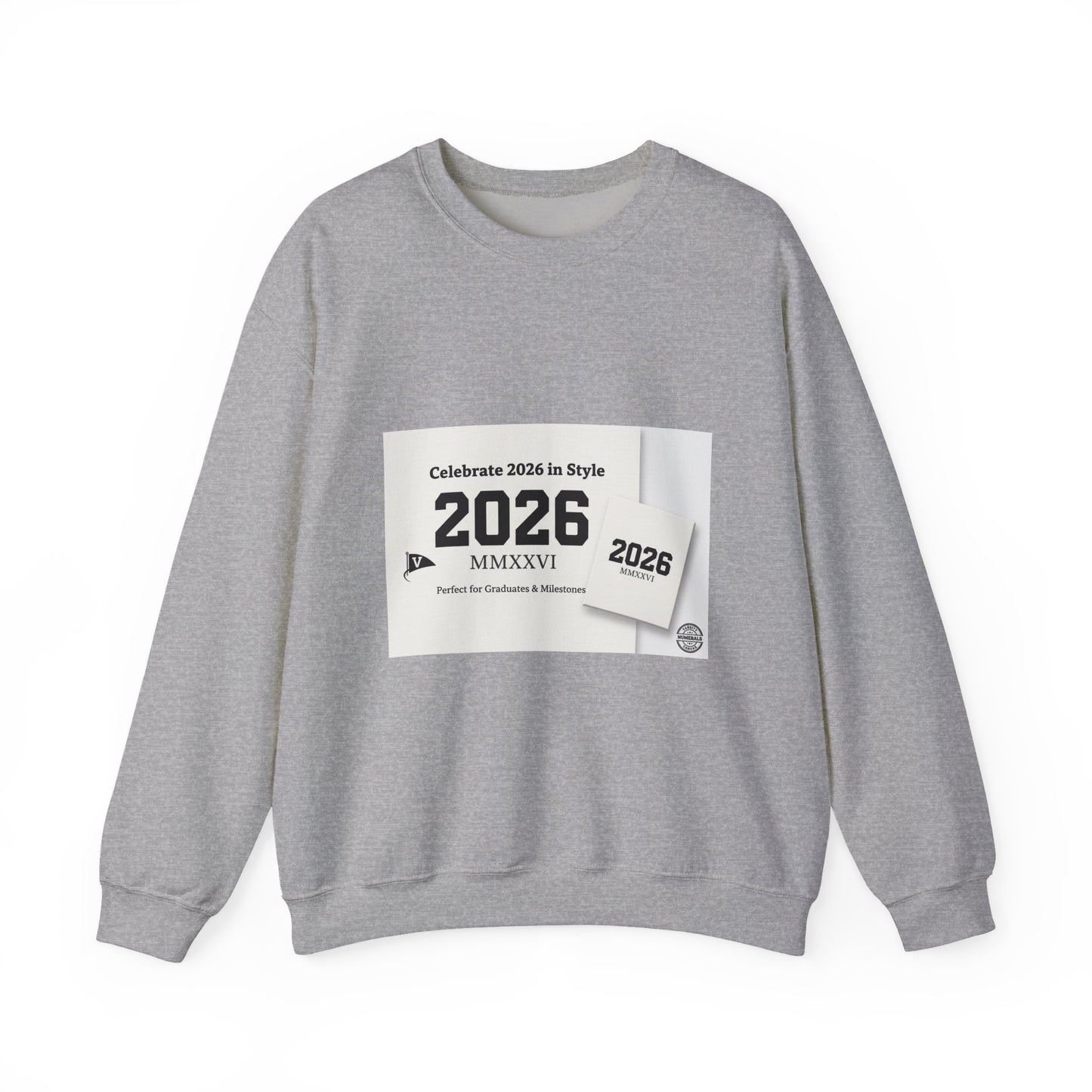 2026 Sweatshirt | Roman Numeral MMXXVI sweatshirt, New Year 2026 apparel