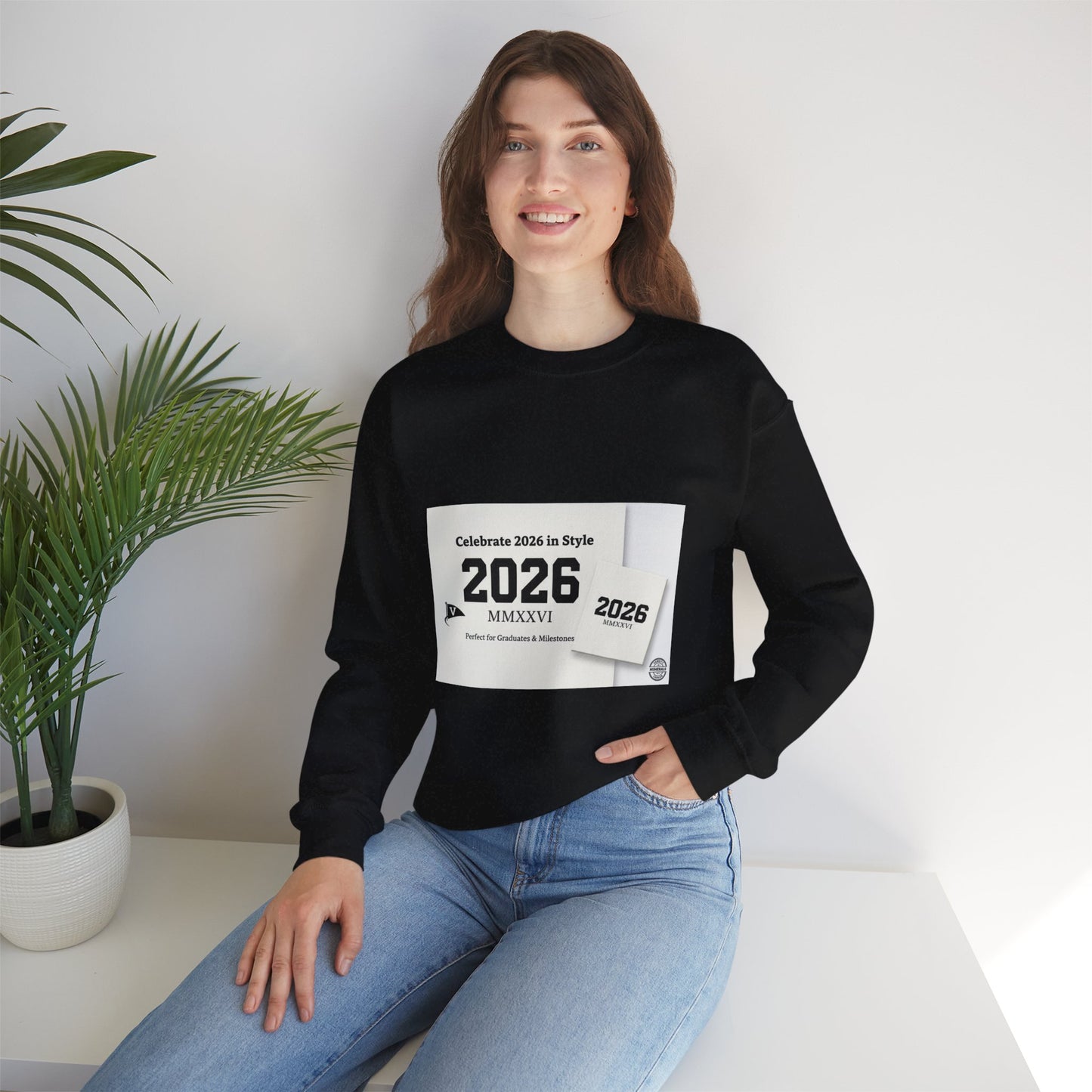 2026 Sweatshirt | Roman Numeral MMXXVI sweatshirt, New Year 2026 apparel