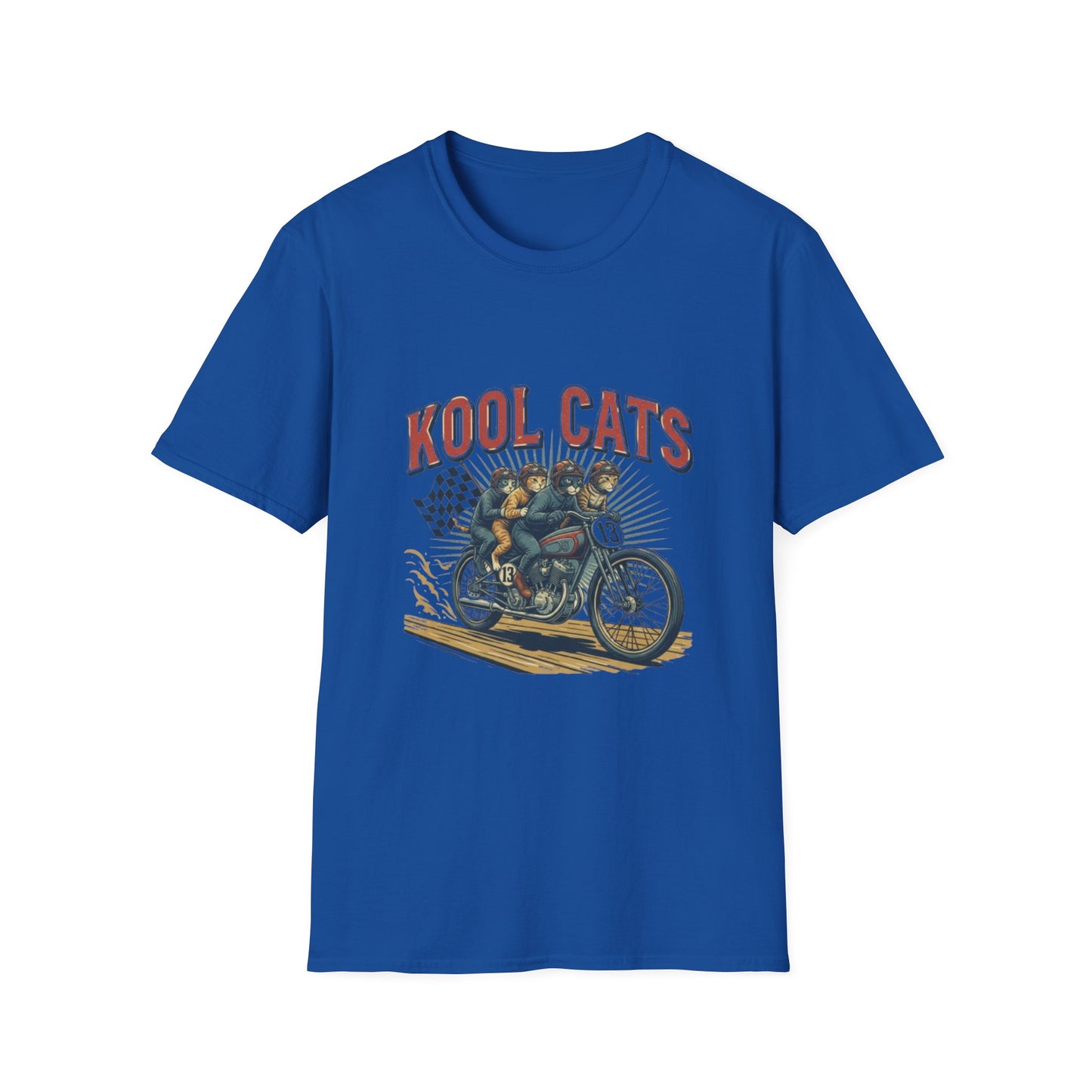Kool Cats Racing Team T-Shirt — Official Vintage Motorcycle Racing Tee