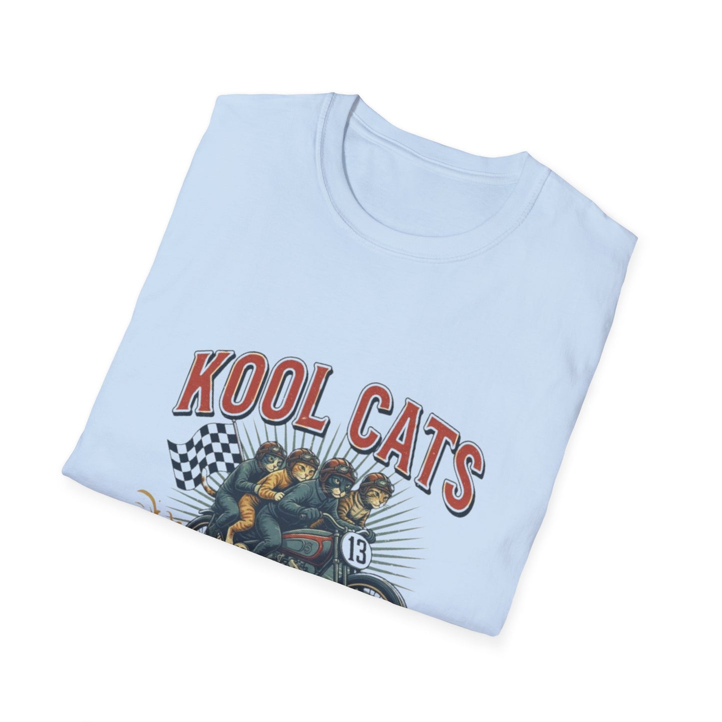 Kool Cats Racing Team T-Shirt — Official Vintage Motorcycle Racing Tee