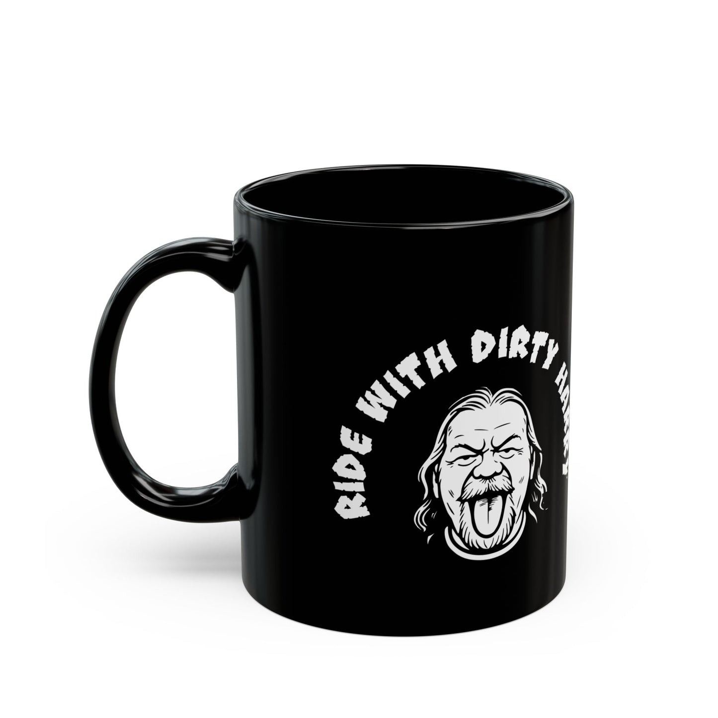 Black Mug with Bold Quote - Perfect for Coffee Lovers, Gifts for Friends, Road Trip Mugs, Motivational Drinkware, 11oz & 15oz Sizes