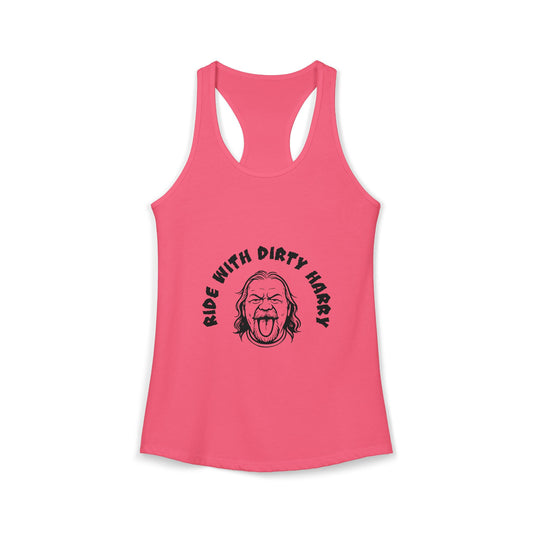 "Women's Biker Tank Top | Ride With Dirty Harry Gear"