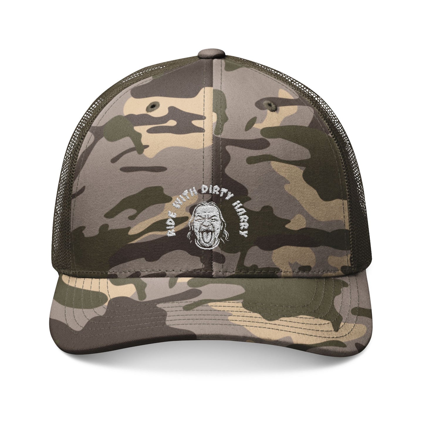 Camouflage Trucker Hat (Embroidery)