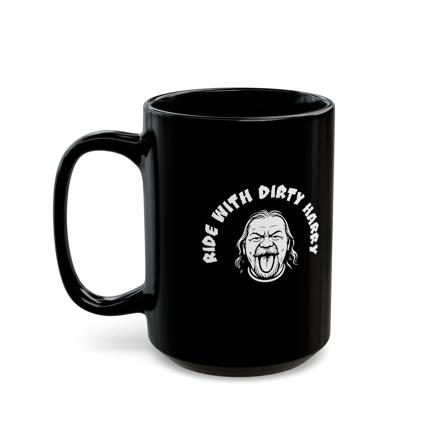 Black Mug with Bold Quote - Perfect for Coffee Lovers, Gifts for Friends, Road Trip Mugs, Motivational Drinkware, 11oz & 15oz Sizes