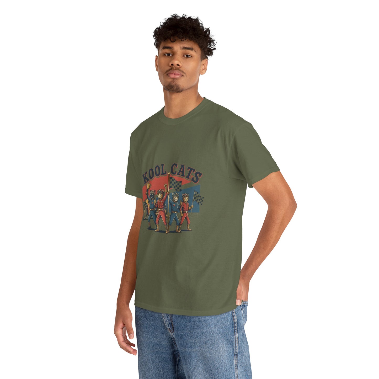 Kool Cats Vintage Motorcycle Tee