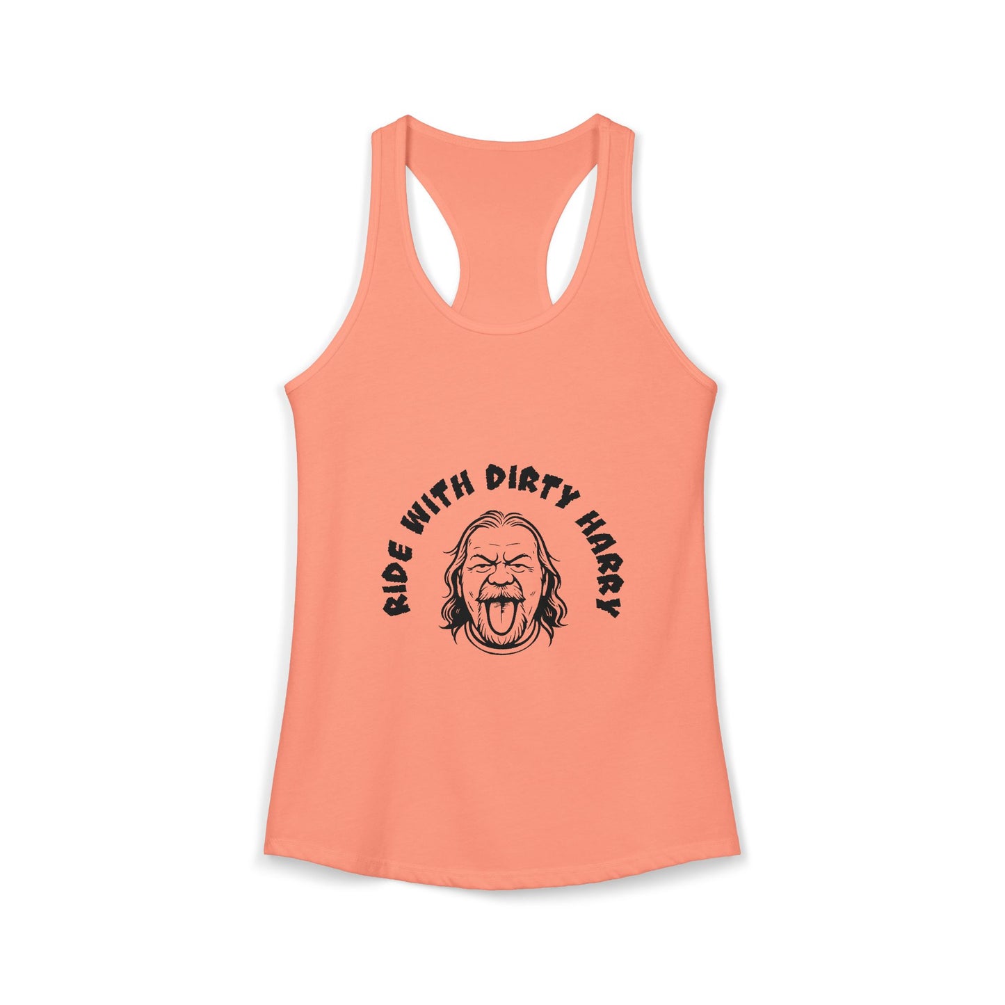 "Women's Biker Tank Top | Ride With Dirty Harry Gear"