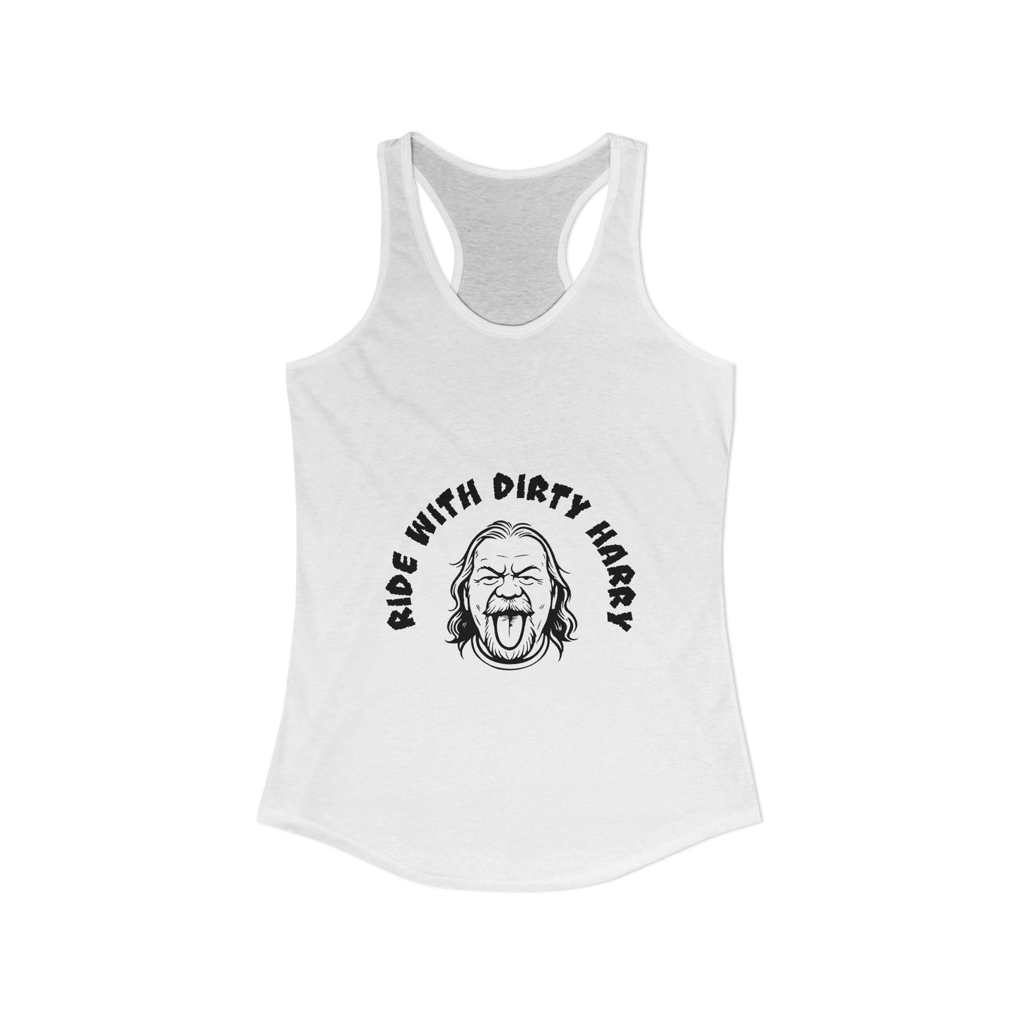"Women's Biker Tank Top | Ride With Dirty Harry Gear"