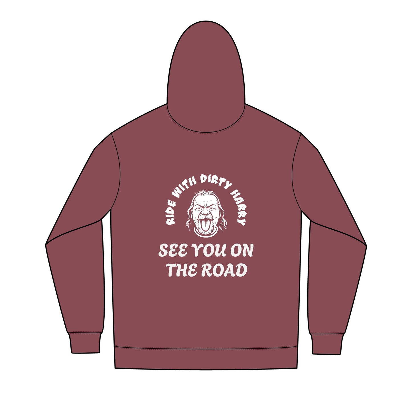 Ride with Dirtyharry's favorite hoodie