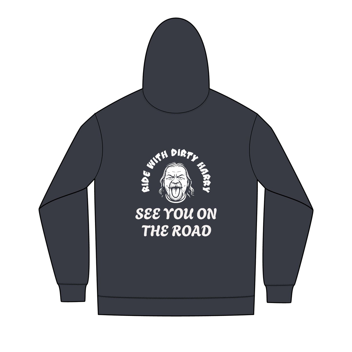Ride with Dirtyharry's favorite hoodie