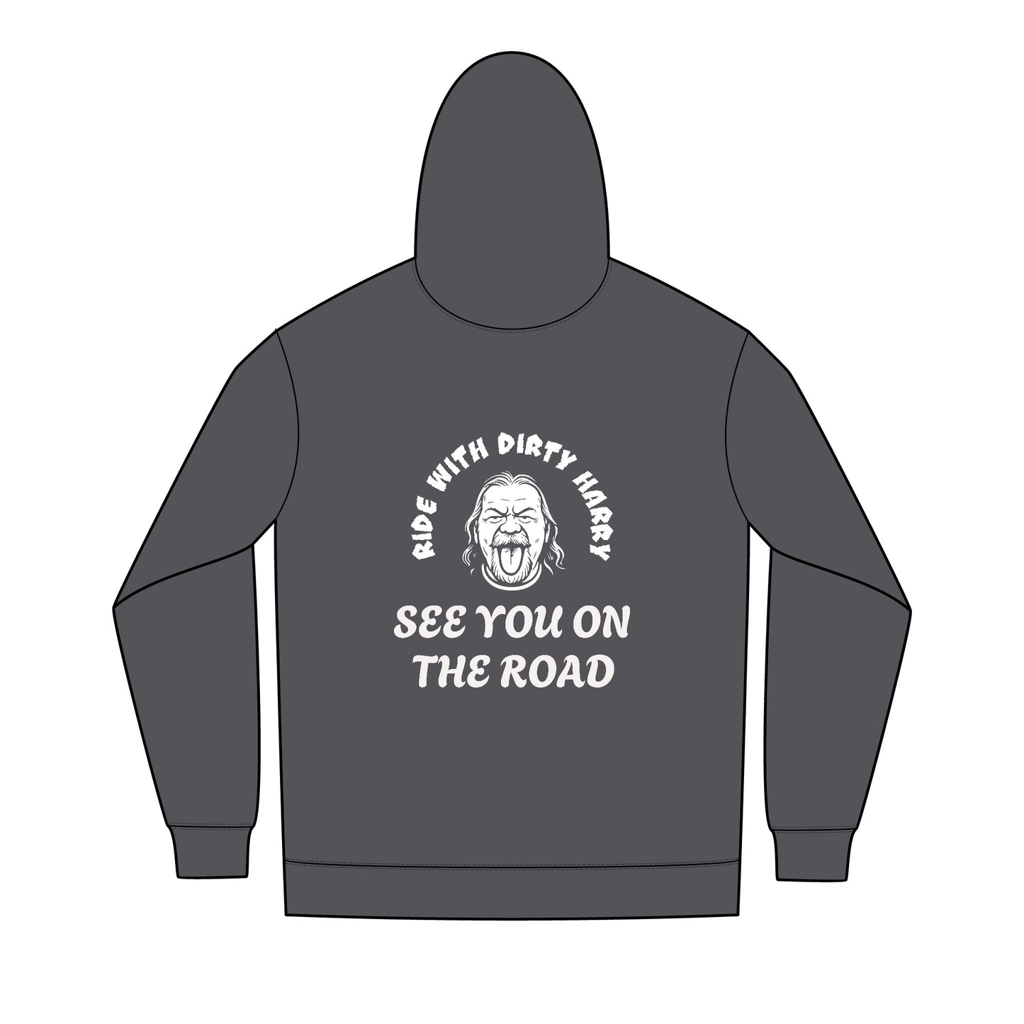 Ride with Dirtyharry's favorite hoodie