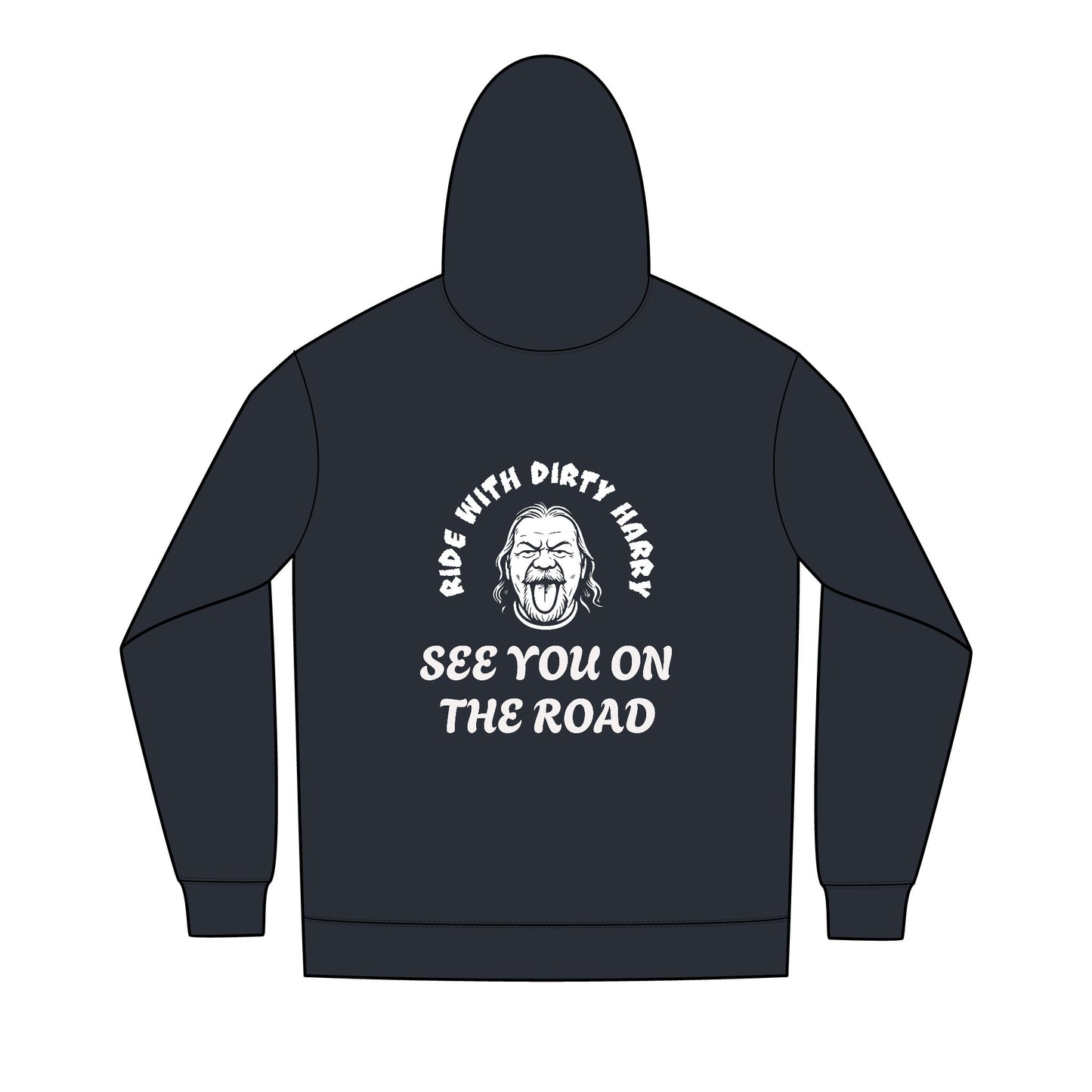 Ride with Dirtyharry's favorite hoodie