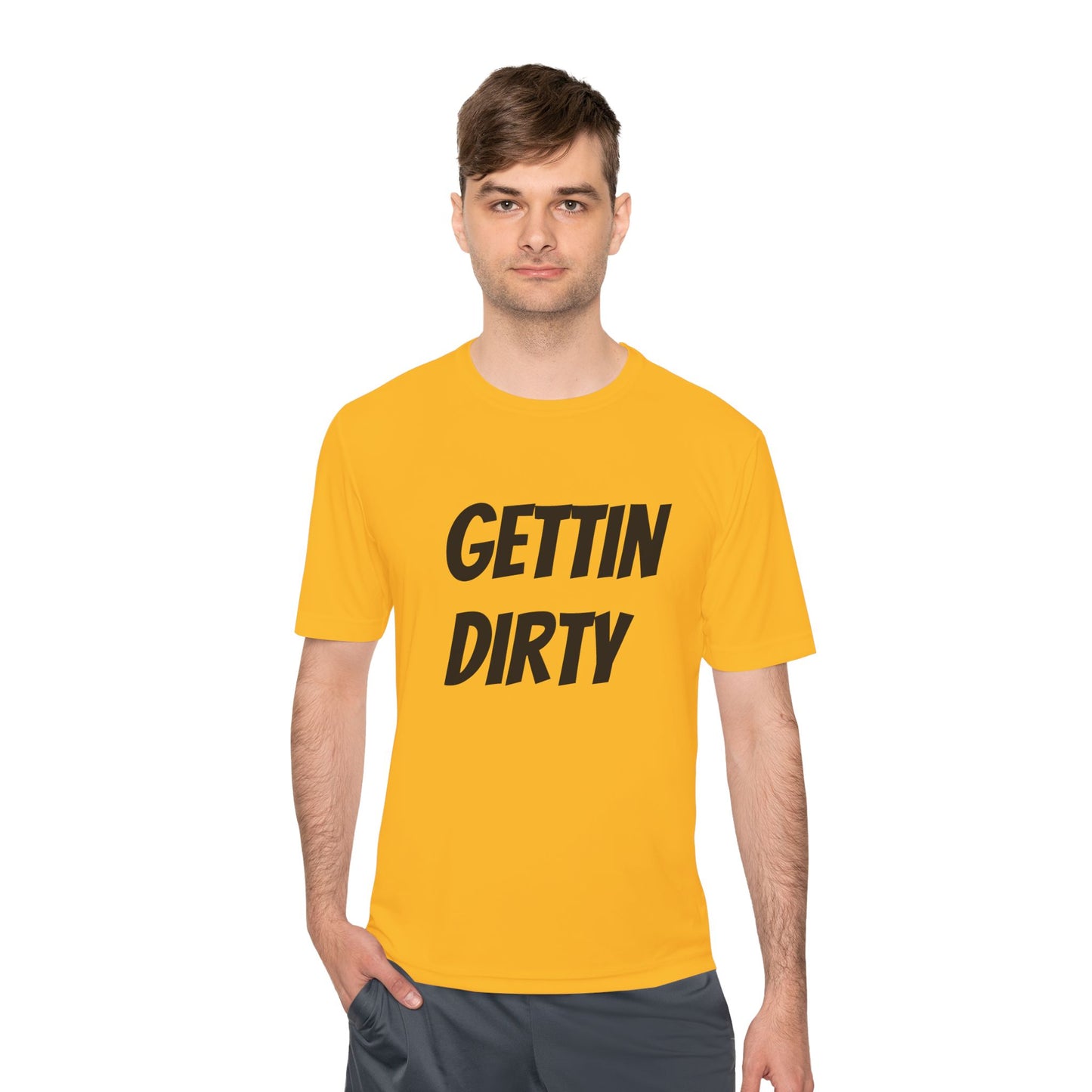 Unisex Moisture Wicking Tee - Fun Graphic Shirt for Outdoor Adventures, Workout Gear, Gift for Active Friends, Cool Summer Tee, Sporty [...]