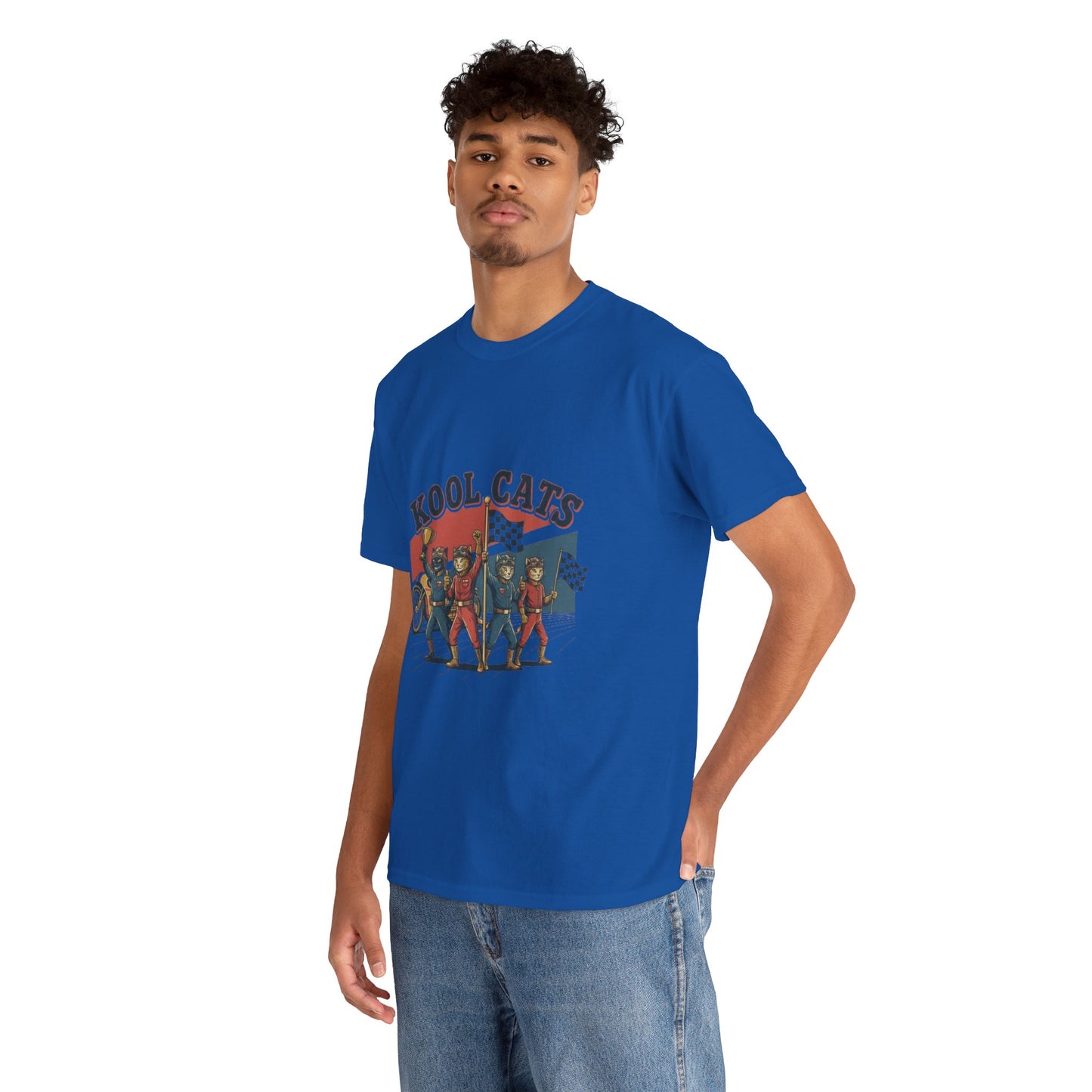 Kool Cats Vintage Motorcycle Tee