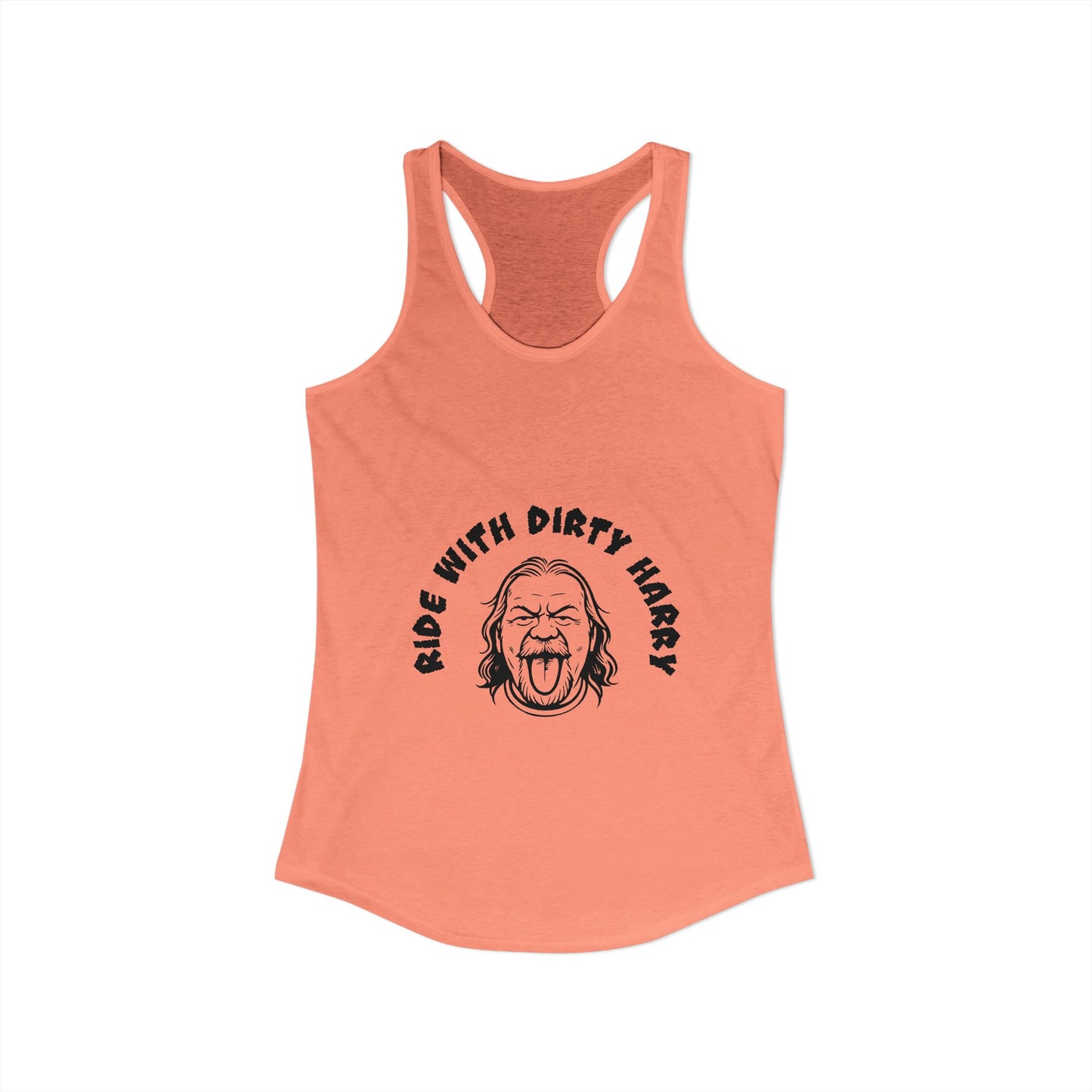 "Women's Biker Tank Top | Ride With Dirty Harry Gear"