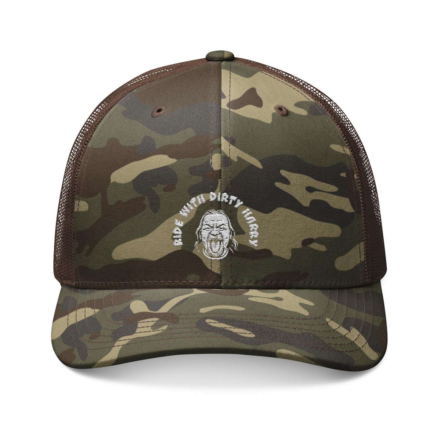 Camouflage Trucker Hat (Embroidery)