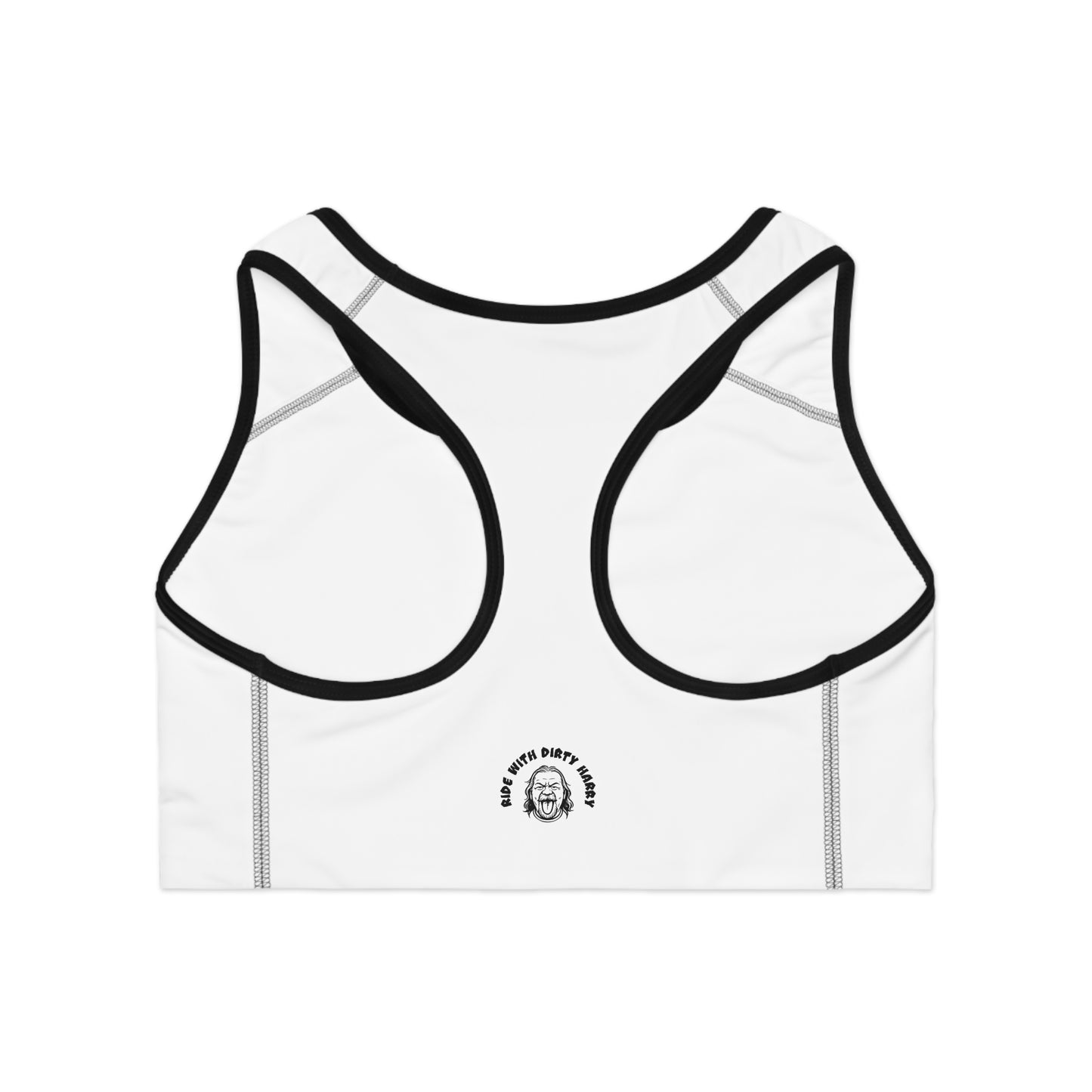 Let Dirtyharry Look Good On You Sports Bra — Graphic All-Over Print