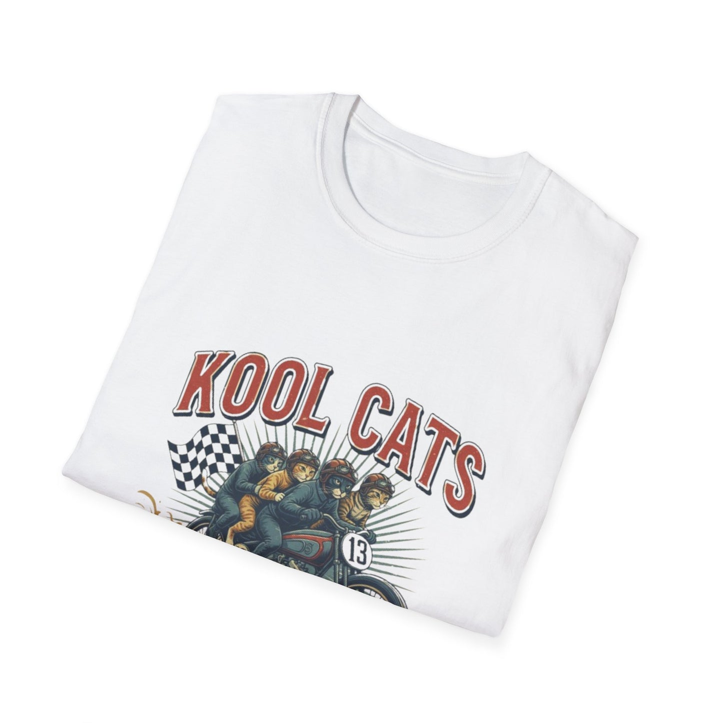 Kool Cats Racing Team T-Shirt — Official Vintage Motorcycle Racing Tee