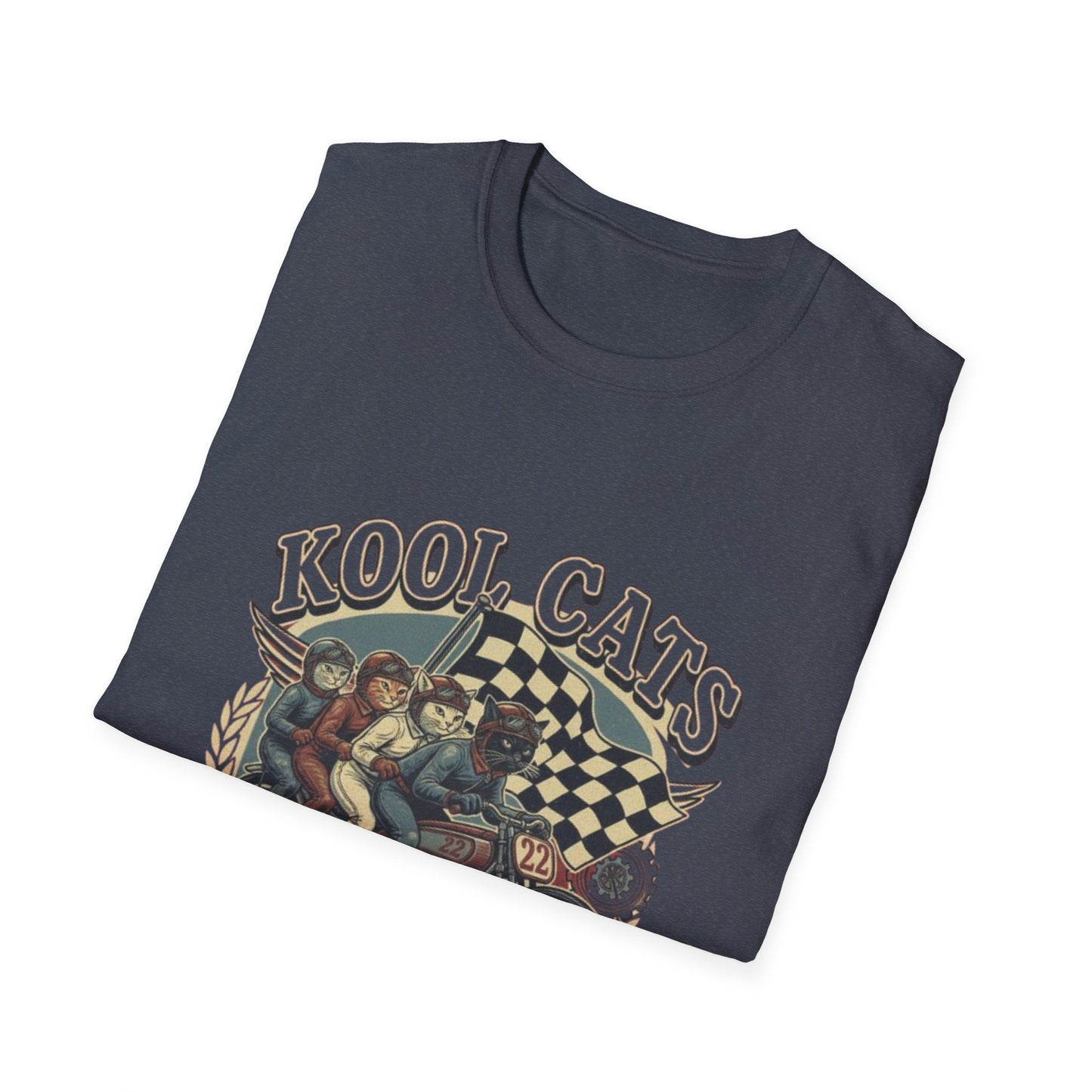 Kool Cats Racing Team T-Shirt — Presented by Ride With Dirty Harry
